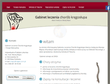 Tablet Screenshot of majos.com.pl